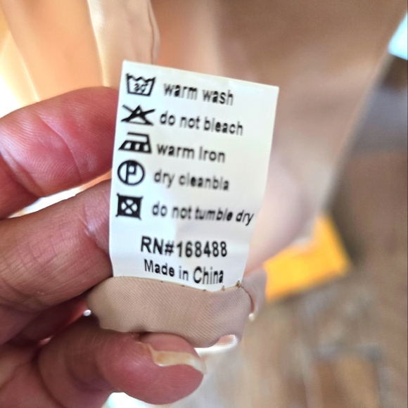 Elegant Double Breasted Cream Jacket - Picture 11 of 11